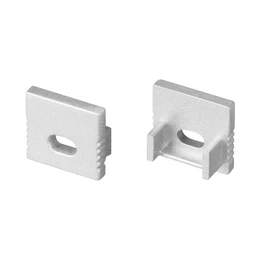Фото #1 товара Заглушка FANTOM-W12 SILVER с отверстием (Arlight, Пластик)
