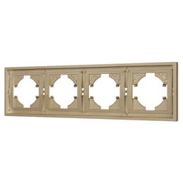 Фото #1 товара Рамка пластиковая FRM-TENDO-SFPL-4-GD (Arlight, Матовый песочный)