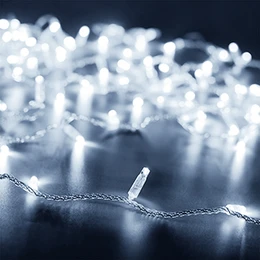 Фото #1 товара Светодиодная гирлянда Нить ARD-CLASSIC-10000-CLEAR-100LED-STD White (230V, 7W) (Ardecoled, IP65)