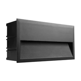 Фото #1 товара Светильник встраиваемый LTD-RIBONIK-S271x136-10W Warm3000 (Черный, 50 deg, 230V) (Arlight, IP65 Металл, 5 лет)