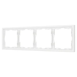 Фото #1 товара Рамка пластиковая FRM-NOBE-SFPL-4-WH (Arlight, -)