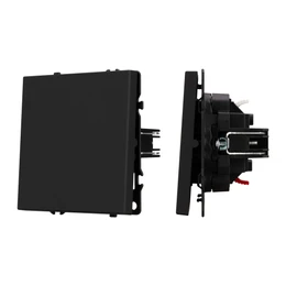 Фото #1 товара Механизм звонкового выключателя SWT-NOBE-MKR1-SFPL-L-BK (230V, 10A) (Arlight, -)