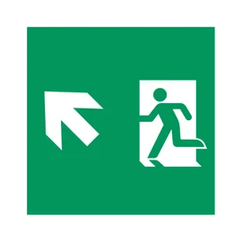 Фото #1 товара Пиктограмма EMGP-MARK-MA-LUP (Человек, Вверх-Влево) (Arlight, Пластик)