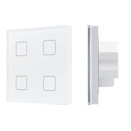 Фото #1 товара INTELLIGENT ARLIGHT Сенсорная панель DALI-301-11-IN White (BUS/24V, Backlight) (IARL, IP20 Пластик, 5 лет)