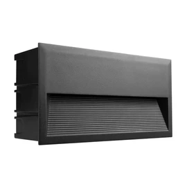 Фото #1 товара Светильник встраиваемый LTD-RIBONIK-S271x136-10W Warm3000 (Черный, 50 deg, 230V) (Arlight, IP65 Металл, 5 лет)