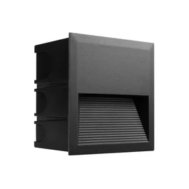 Фото #1 товара Светильник встраиваемый LTD-RIBONIK-S135x135-5W Warm3000 (Черный, 50 deg, 230V) (Arlight, IP65 Металл, 5 лет)
