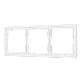 Фото #1 товара Рамка пластиковая FRM-NOBE-SFPL-3-WH (Arlight, -)