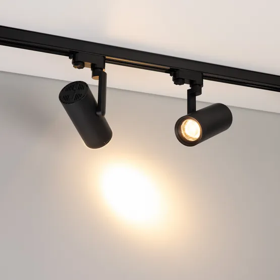 Фото #2 товара Светильник LGD-URANUS-4TR-R75-18W/25W Warm3500-MIX (BK, 20-50 deg, side holder, 230V) (Arlight, IP20 Металл, 5 лет)