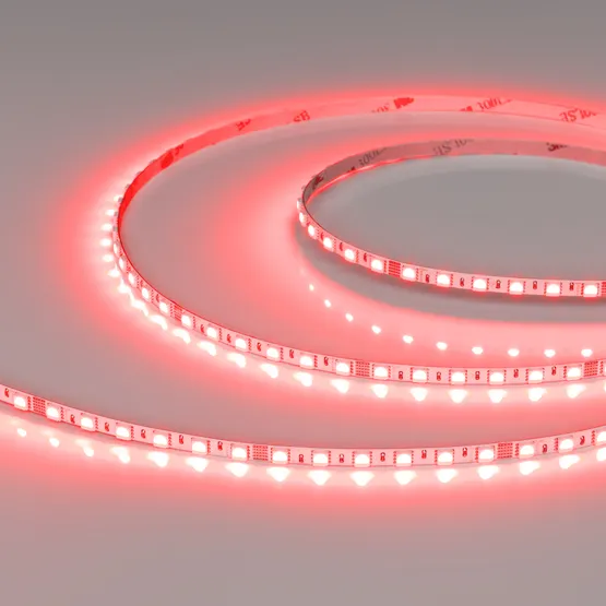 Фото #4 товара Светодиодная лента RT-H96-5mm 24V RGBW-White-4-in-1 (10 W/m, IP20, 5m) (Arlight, узкая)