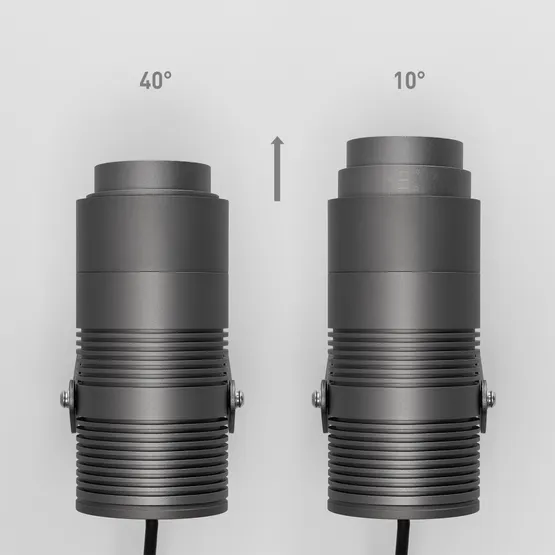 Фото #3 товара Светильник ALT-RAY-ZOOM-R89-25W Warm3000 (DG, 10-40 deg, 230V) (Arlight, IP67 Металл, 3 года)