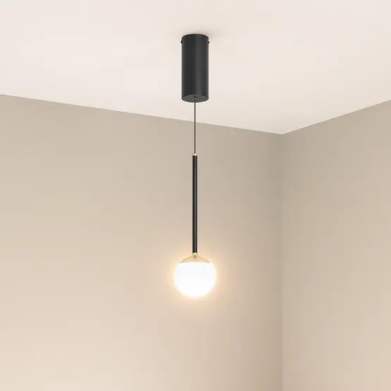 Фото #2 товара Светильник SP-BEADS-HANG-T-R100-8W Warm3000 (BK-GD, 180 deg, 230V) (Arlight, IP20 Металл, 5 лет)