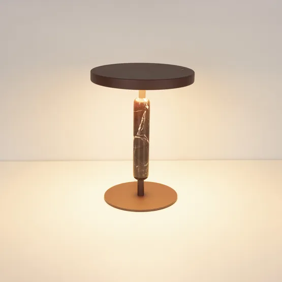 Фото #9 товара Светильник SP-ALYSS-TAB-R22.5х30-5W Warm3200-MIX (RD-BRG, 110 deg, 230V) (Arlight, IP20, Мрамор, 5 лет)