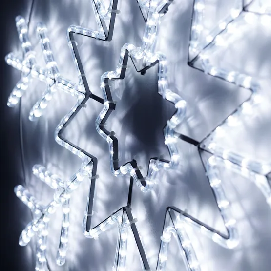 Фото #3 товара Фигура ARD-SNOWFLAKE-M8-950x950-540LED White (230V, 33W) (Ardecoled, IP65)