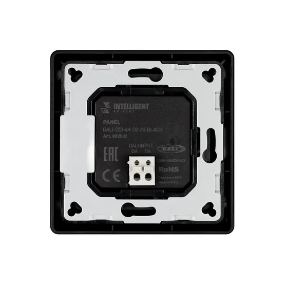Фото #3 товара INTELLIGENT ARLIGHT Панель DALI-223-4K-D2-IN-BLACK (BUS, Free purpose) (IARL, -)