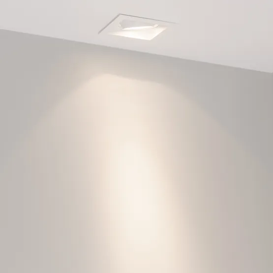 Фото #2 товара Светильник MS-VORTEX-BUILT-S90x90-12W Day4000 (WH-WH, 20 deg, 230V) (Arlight, IP20 Металл, 5 лет)