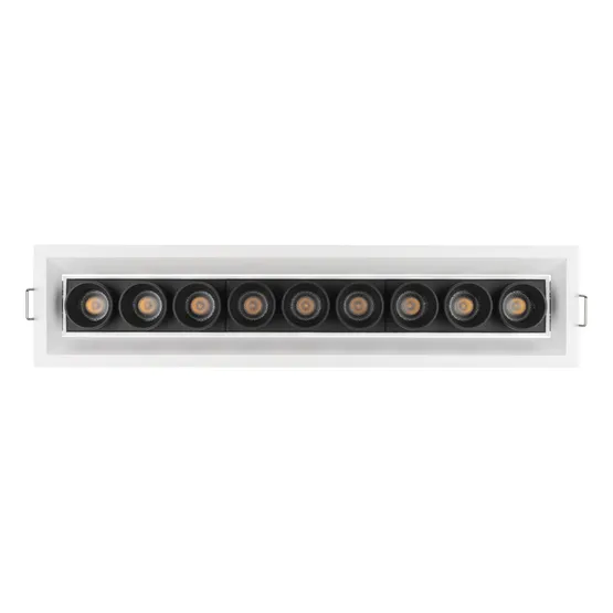 Фото #3 товара Светильник MS-ORIENT-BUILT-TURN-TC-S67x300-20W Warm3000 (WH-BK, 30 deg, 230V) (Arlight, IP20 Металл, 5 лет)