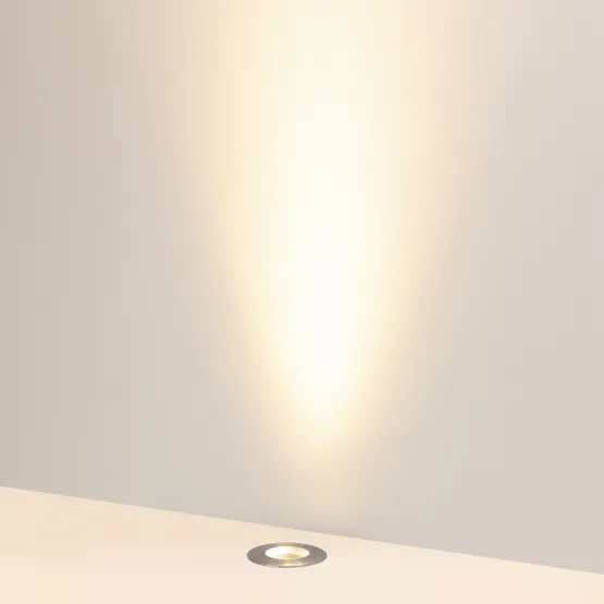 Фото #2 товара Светильник LTD-DAFNA-GROUND-R100-6W Warm3000 (SL, 20 deg, 230V) (Arlight, IP67 Металл, 5 лет)