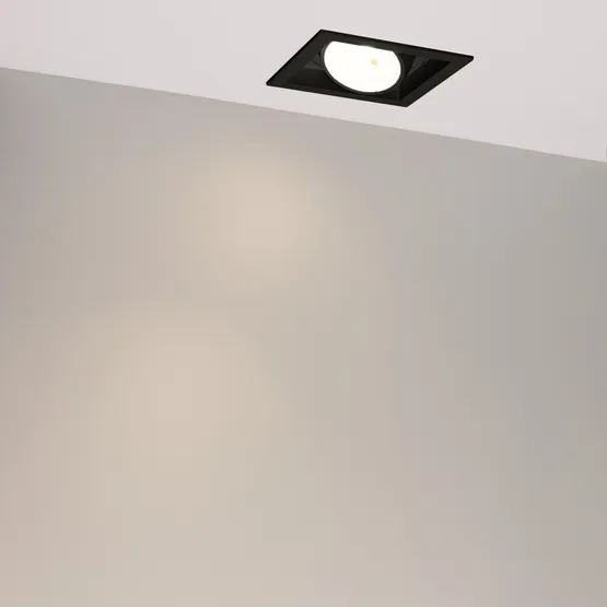 Фото #3 товара Светильник MS-VORTEX-BUILT-S140x140-30W Warm3000 (BK-BK, 17 deg, 230V) (Arlight, IP20 Металл, 5 лет)