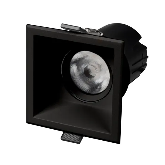 Фото #1 товара Светильник MS-FLOW-BUILT-S85x85-12W Warm3000 (BK, 15 deg, 230V) (Arlight, IP20 Металл, 5 лет)