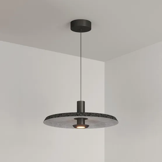Фото #2 товара Светильник SP-KOTARO-R450-12W Warm3000 (BK-GR, 36 deg, 230V, TRIAC) (Arlight, IP20)
