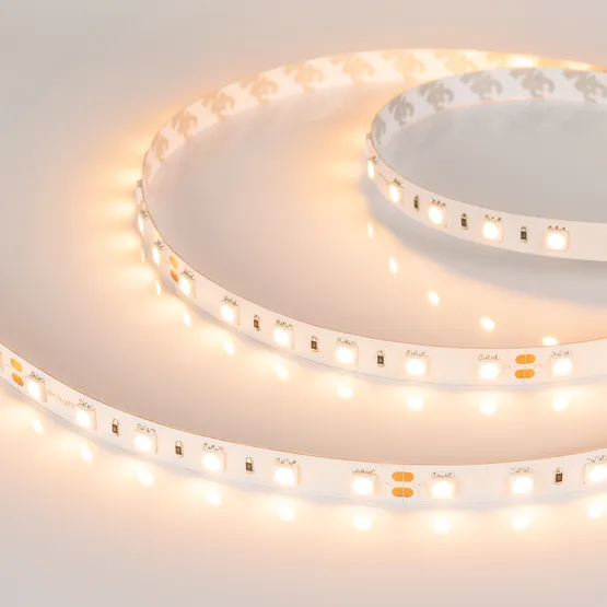 Фото #2 товара Светодиодная лента RT 2-5000 24V Warm3000 2x (5060, 300 LED, LUX) (Arlight, 14.4 Вт/м, IP20)