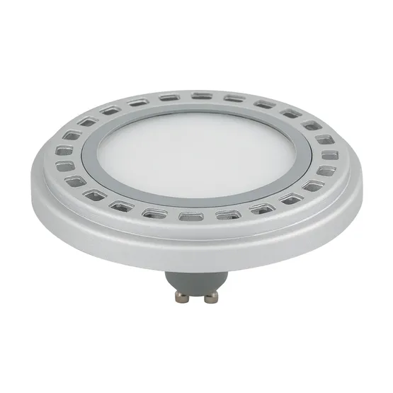 Фото #2 товара Лампа AR111-UNIT-GU10-15W-DIM Warm3000 (WH, 120 deg, 230V) (Arlight, Металл)