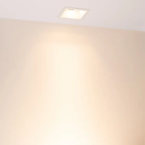 Фото #2 товара Светильник MS-FLOW-BUILT-S85x85-12W Warm3000 (BK, 15 deg, 230V) (Arlight, IP20 Металл, 5 лет)