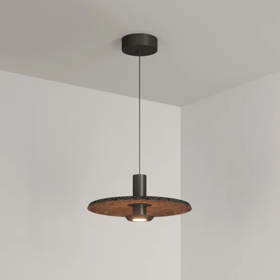 Фото #3 товара Светильник SP-KOTARO-R350-12W Warm2700 (BK-CF, 36 deg, 230V, TRIAC) (Arlight, IP20)