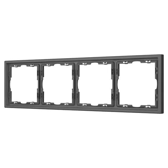 Фото #1 товара Рамка пластиковая FRM-NOBE-SFPL-4-GR (Arlight, -)