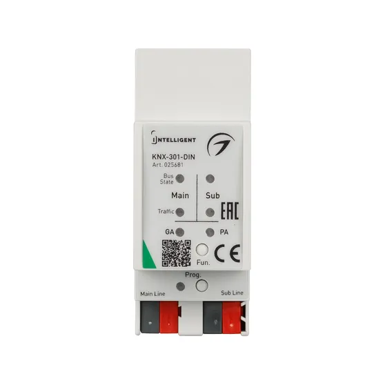 Фото #2 товара INTELLIGENT ARLIGHT Шинный соединитель KNX-301-DIN (BUS) (Arlight, IP20 Пластик, 2 года)