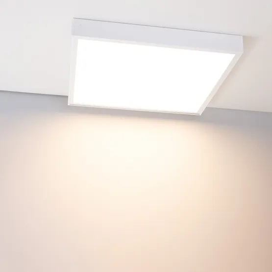 Фото #4 товара Светильник DL-TITAN-COMFORT-S600x600-34W Warm3000 (WH, 120 deg, CRI90, 230V) (Arlight, IP40 Металл, 5 лет)