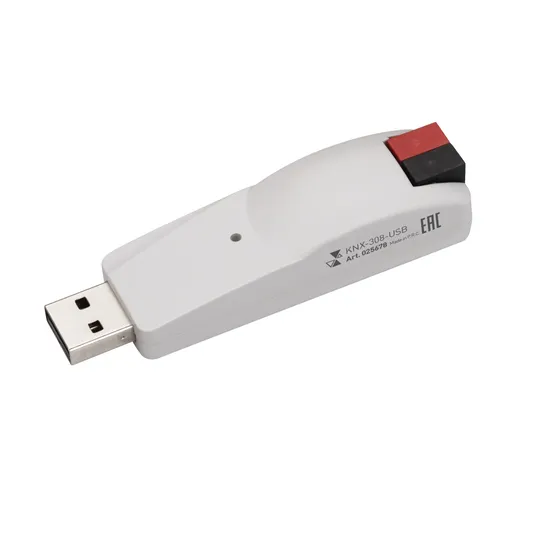 Фото #1 товара INTELLIGENT ARLIGHT Конвертер KNX-308-USB (BUS) (IARL, IP20 Пластик, 2 года)