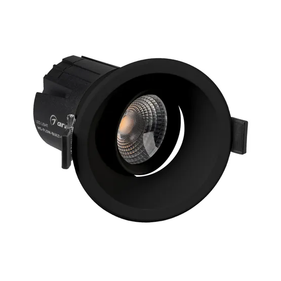 Фото #6 товара Светильник MS-FLOW-BUILT-R85-6W Day4000 (BK, 38 deg, 230V) (Arlight, IP20 Металл, 5 лет)