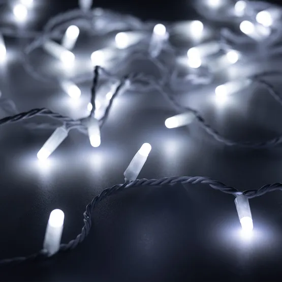 Фото #1 товара Светодиодная гирлянда ARD-STRING-CLASSIC-10000-WHITE-100LED-MILK-STD White (230V, 7W) (Ardecoled, IP65)
