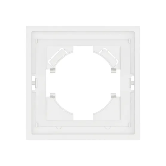 Фото #3 товара Рамка пластиковая FRM-TENDO-SFPL-1-WH (Arlight, Матовый белый)