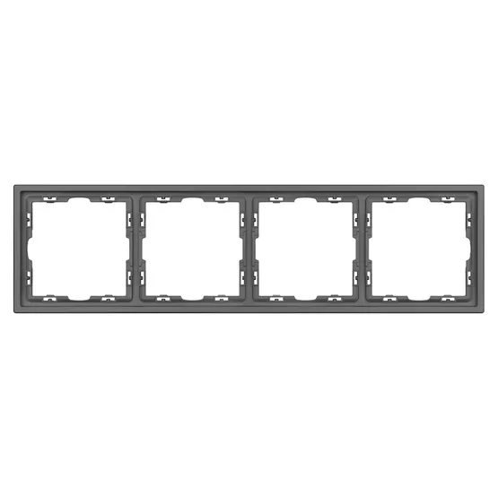 Фото #3 товара Рамка пластиковая FRM-NOBE-SFPL-4-GR (Arlight, -)