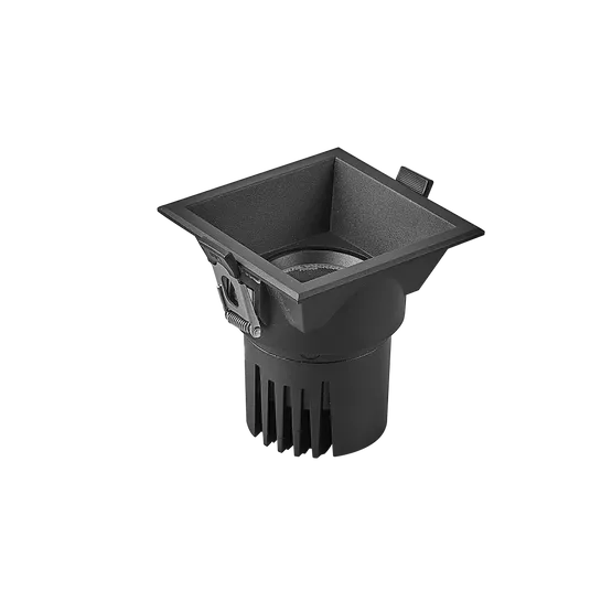 Фото #1 товара Светильник MS-FLOW-BUILT-S85x85-12W Warm3000 (BK, 15 deg, 230V) (Arlight, IP20 Металл, 5 лет)