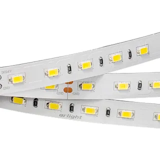 Фото #5 товара Светодиодная лента ULTRA-5000 24V White6000 2x (5630, 300 LED, LUX) (Arlight, 30 Вт/м, IP20)