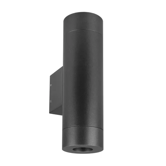 Фото #1 товара Светильник LGD-RAY-WALL-TWIN-R65-2x12W Warm3000 (GR, 6 deg, 230V) (Arlight, IP65 Металл, 3 года)