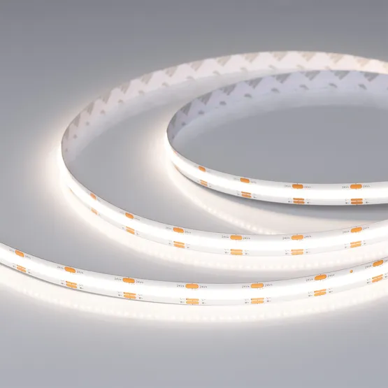 Фото #1 товара Светодиодная лента CSP-X640-10mm 24V White-MIX (23 W/m, IP20, 5m) (Arlight, Изменяемая ЦТ)