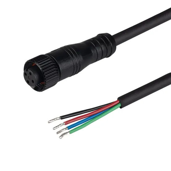 Фото #1 товара Коннектор питания ARL-WAVE-0612-RGB-CON-POWER-FEMALE-BLK (Arlight, IP67 Пластик, 3 года)