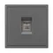Минифото #4 товара Механизм компьютерной розетки SCT-NOBE-MPC1-SFPL-GR (RJ-45, CAT6) (Arlight, Серый базальт)