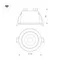 Минифото #5 товара Светильник MS-ALORA-BUILT-R140-12W Day4000-MIX (BK, 60 deg, TRIAC) (Arlight, IP54 Пластик, 3 года)