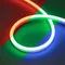 Минифото #1 товара Светодиодная лента герметичная MOONLIGHT-PRO-SIDE-X360-12x24mm 24V RGB (12 W/m, IP68, 10m, wire x2) (Arlight, Вывод прямой, 5 лет)