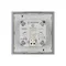 Минифото #4 товара INTELLIGENT ARLIGHT Кнопочная панель DALI-201-23-1G-2SC-MIX-DT8-IN Silver (BUS, Frame) (IARL, IP20 Металл, 3 года)