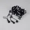 Минифото #4 товара Светодиодная гирлянда ARD-STRING-CLASSIC-10000-BLACK-100LED-MILK-FLASH White (230V, 7W) (Ardecoled, IP65)