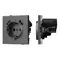 Минифото #1 товара Механизм розетки с USB зарядкой SCT-TENDO-MUAA-SFPL-GR (230V, 16A) (Arlight, Матовый графитовый)