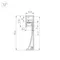 Минифото #3 товара Профиль PLINTUS-H54-2000 WHITE (Arlight, Алюминий)