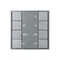 Минифото #3 товара INTELLIGENT ARLIGHT Кнопочная панель DALI-201-23-1G-2SC-MIX-DT8-IN Silver (BUS, Frame) (IARL, IP20 Металл, 3 года)